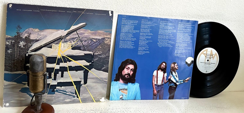 Supertramp Even in the Quietest Moments Vinyl Record Album 1970's Classic Rock Original 1977 A&M w/ Give a Little Bit image 3