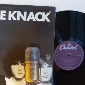 Vintage 1970's Muisc The Knack Get The Knack Vintage Rock and Roll Vinyl Record Album with My Sharona 1979 Capitol EMI Records image 2