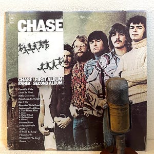 Chase Vinyl 1970's Rock and Roll Music 2LP "Chase & Ennea" (First 2 albums) Record Album Vintage(1972 Epic Reissue w/"Get It On") Vinyl Sale