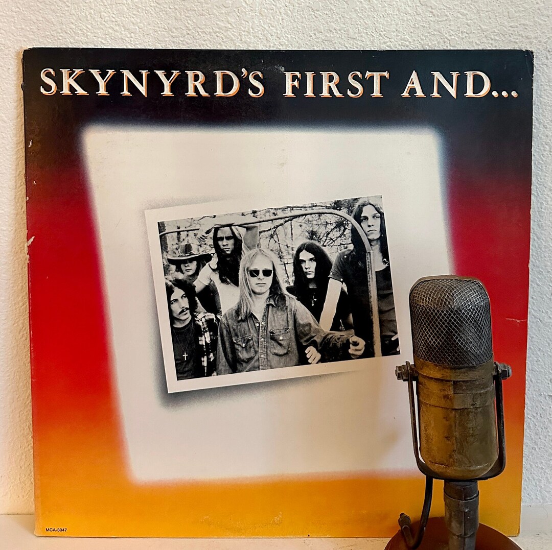 Lynyrd Skynyrd Vinyl Record 1970s Southern Classic Rock and Roll