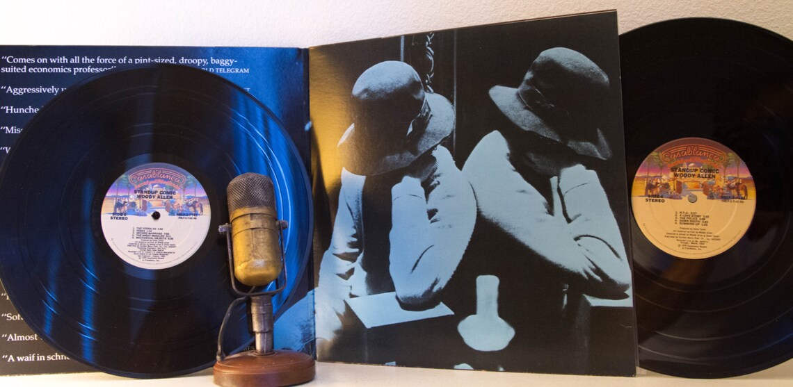 Woody Allen Vinyl Record Album 1960s Comedy Live standup Etsy