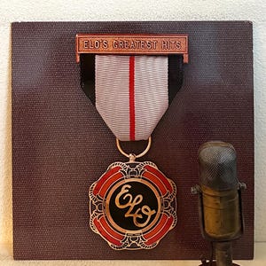E.L.O. (Electric Light Orchestra) Album Lp 1970s Classic Rock Jeff Lynne&quot;Greatest Hits&quot; (Original 1979 Cbs w/&quot;Telephone Line&quot;,&quot;Evil Woman&quot;)