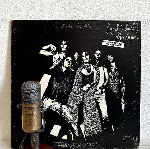 Alice Cooper love It to Death 2nd Cover Art Vinyl Sale Record