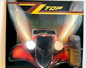 ZZ Top "Eliminator" Vinyl Record Album Texas Boogie Blues MTV 1980s Classic Rock (1983 RCA Record Club w/"Legs", "Sharp Dressed Man")