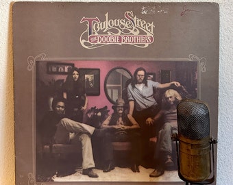 Doobie Brothers "Toulouse Street" Vintage Record Album (1975 WB Records Reissue with 'ADULT ONLY' gatefold jacket &  "Listen to the Music")