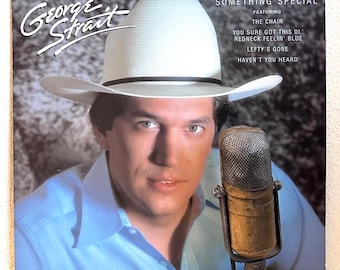 George Strait "Something Special" ORIGINAL VINYL Record Album 1980's Country Hits (1985 Mca w/"The Chair", "You're Something Special To Me")