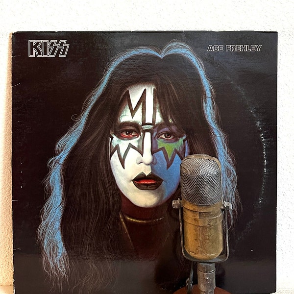 Ace Frehley (Kiss) Solo Album "Ace Frehley" Vinyl Record 1970's Classic Rock and Roll (Original 1978 Casablanca - No Poster)