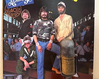 Alabama "Forty Hour Week" Vinyl Record Album 1980's Country Pop Music (1985 Rca w/"There's No Way", "Can't Keep A Good Man Down") Vinyl Sale
