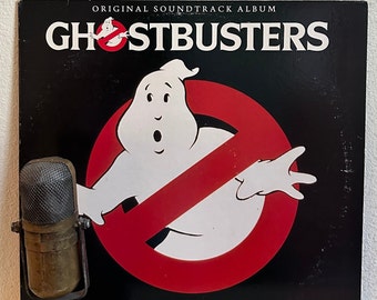 Ghostbusters Movie Vinyl Record Album 1980s Movie Soundtrack Pop Culture Geekout Bill Murray "Ghostbusters" (Original 1984 Arista)