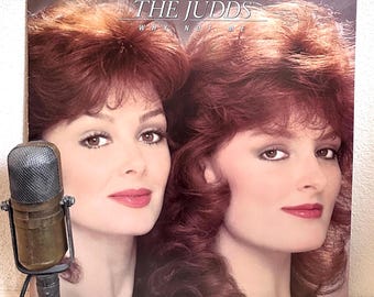 The Judds "Why Not Me" Vinyl ORIGINAL Record Album 1980s Country and Western Pop Mother Daughter (1984 RCA debut w/"Mama He's Crazy")