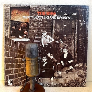 THE WHO - Meaty Beaty Big and Bouncy Lp 1971 Vintage Vinyl Record