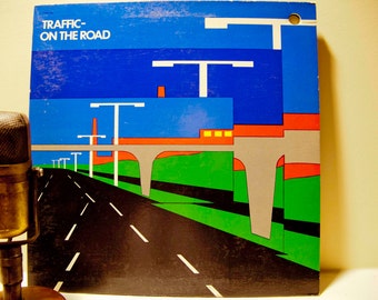 Traffic "On the Road: LIVE in Germany" Vinyl Record Album 1970's Classic Rock and Roll (1973 Island w/"Glad", "Freedom Rider") Vinyl Sale