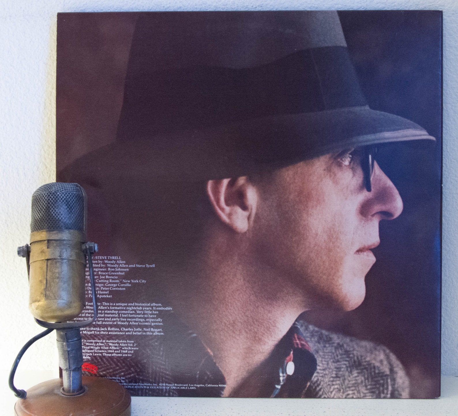 Woody Allen Vinyl Record Album 1960s Comedy Live standup Etsy