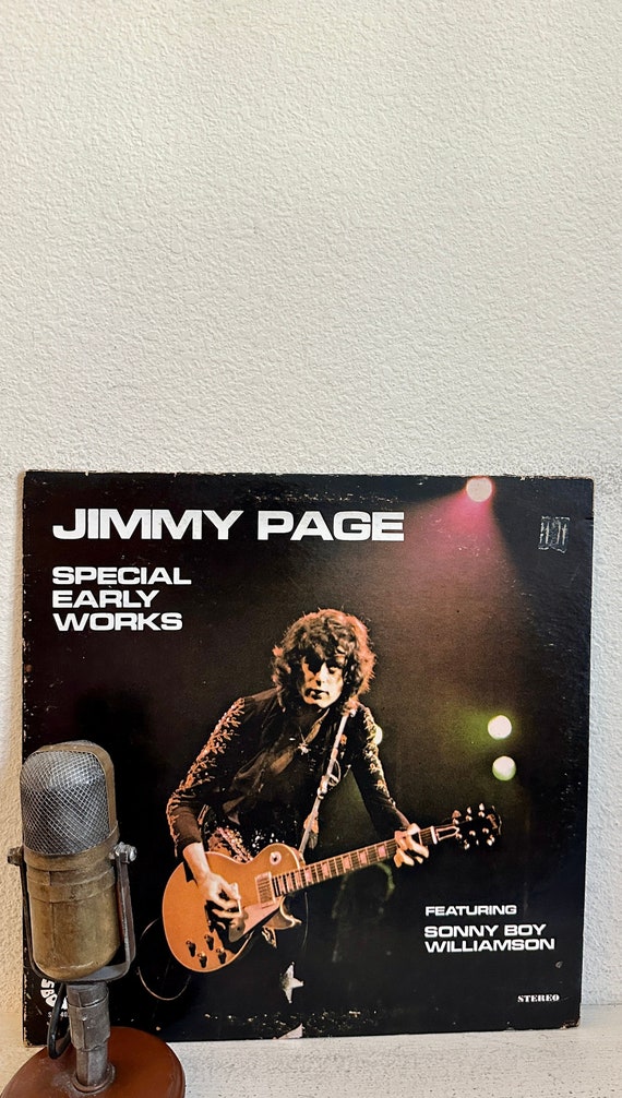 Jimmy Page (led Zeppelin) Vintage Vinyl 
