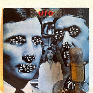 UFO (with Michael Schenker) Vinyl &quot;Obsession&quot; Record Album 1970s Classic Rock Electric Guitar (1978 Record Club w/&quot;Only You Can Rock Me&quot;)