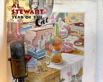 Al Stewart "Year of the Cat" Vintage Vinyl Record Album LP 1970's Pop Soft Rock and Roll (1976 Janus/Produced by Alan Parsons)