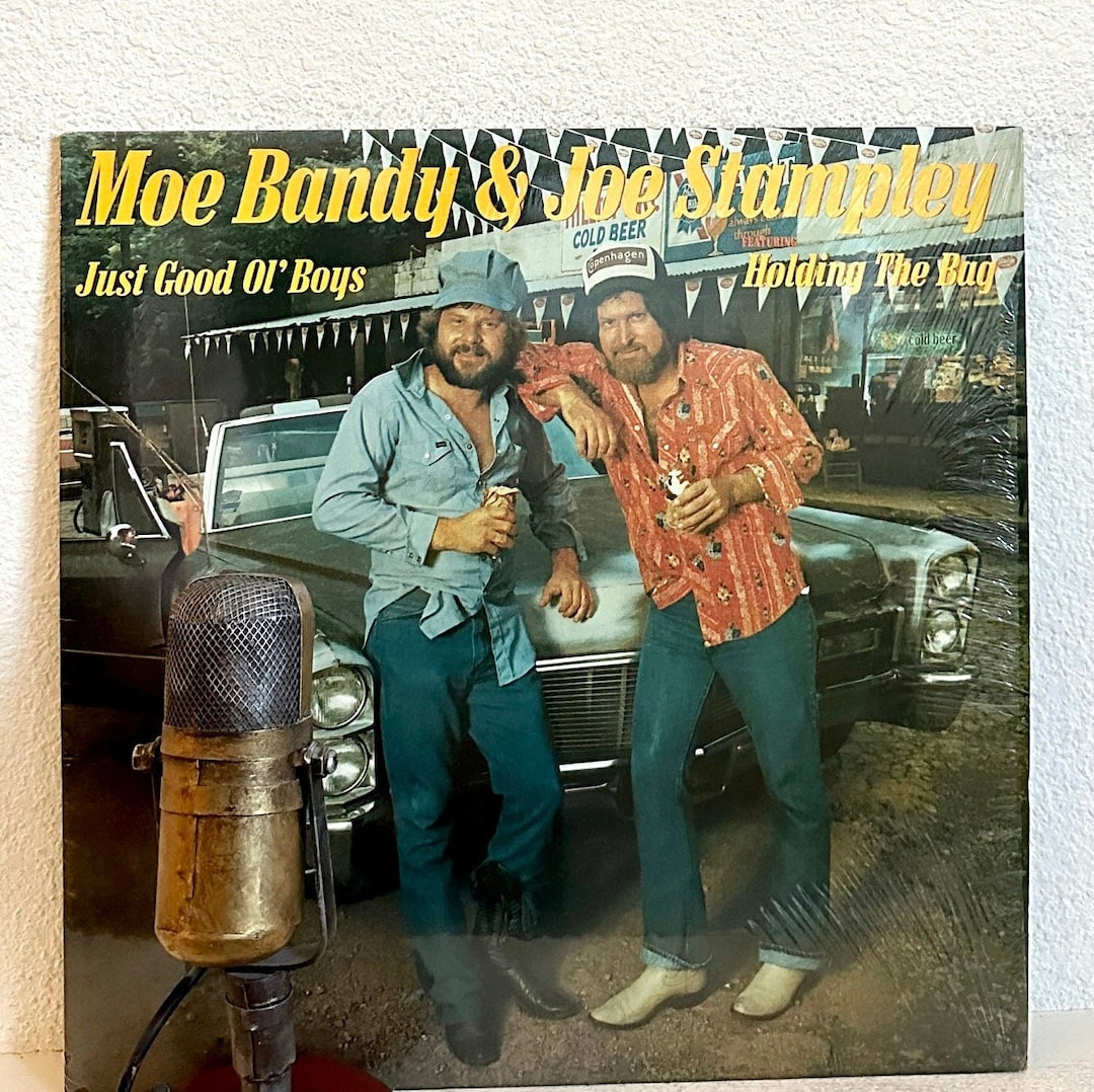 1970's Country Music Moe Bandy & Joe Stampley 
