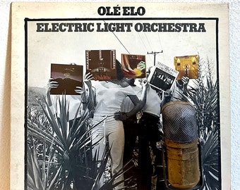 Electric Light Orchestra (E.L.O.) "Ole ELO" Vintage Vinyl Record 1970's Classic Rock Symphonic Progressive Rock and Roll (1978 Jet Reissue)