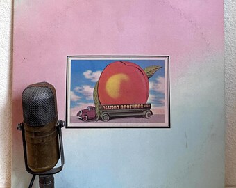 ORIGINAL 1970's Music Vinyl Allman Brothers Band "Eat A Peach" 2LP Record Album 70's Classic Rock and Roll (1972 Capricorn w/"Blue Sky")