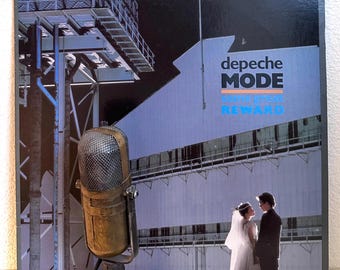 Depeche Mode ORIGINAL "Some Great Reward" Vinyl Vintage Record Album LP 1980's Music Electronic Synthpop (1984 Sire w/"People Are People")