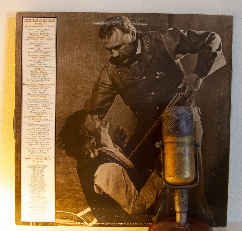 Bob Dylan pat Garrett and Billy the Kid Vinyl Etsy