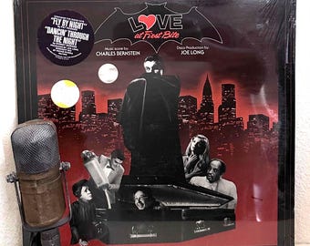 Halloween Music 1970's Comedy Vinyl "Love At First Bite" ORIGINAL FACTORY SEALED Record Disco Halloween  (1979 Parachute w/"Fly By Night")