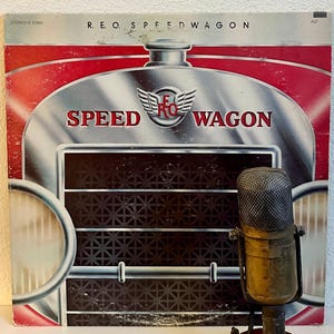CLASSIC ROCK Vinyl Sale REO Speedwagon Vinyl Debut Vintage Record Album Lp 1970&#39;s Classic Rock and Roll Illinois (1970s Epic Repress)