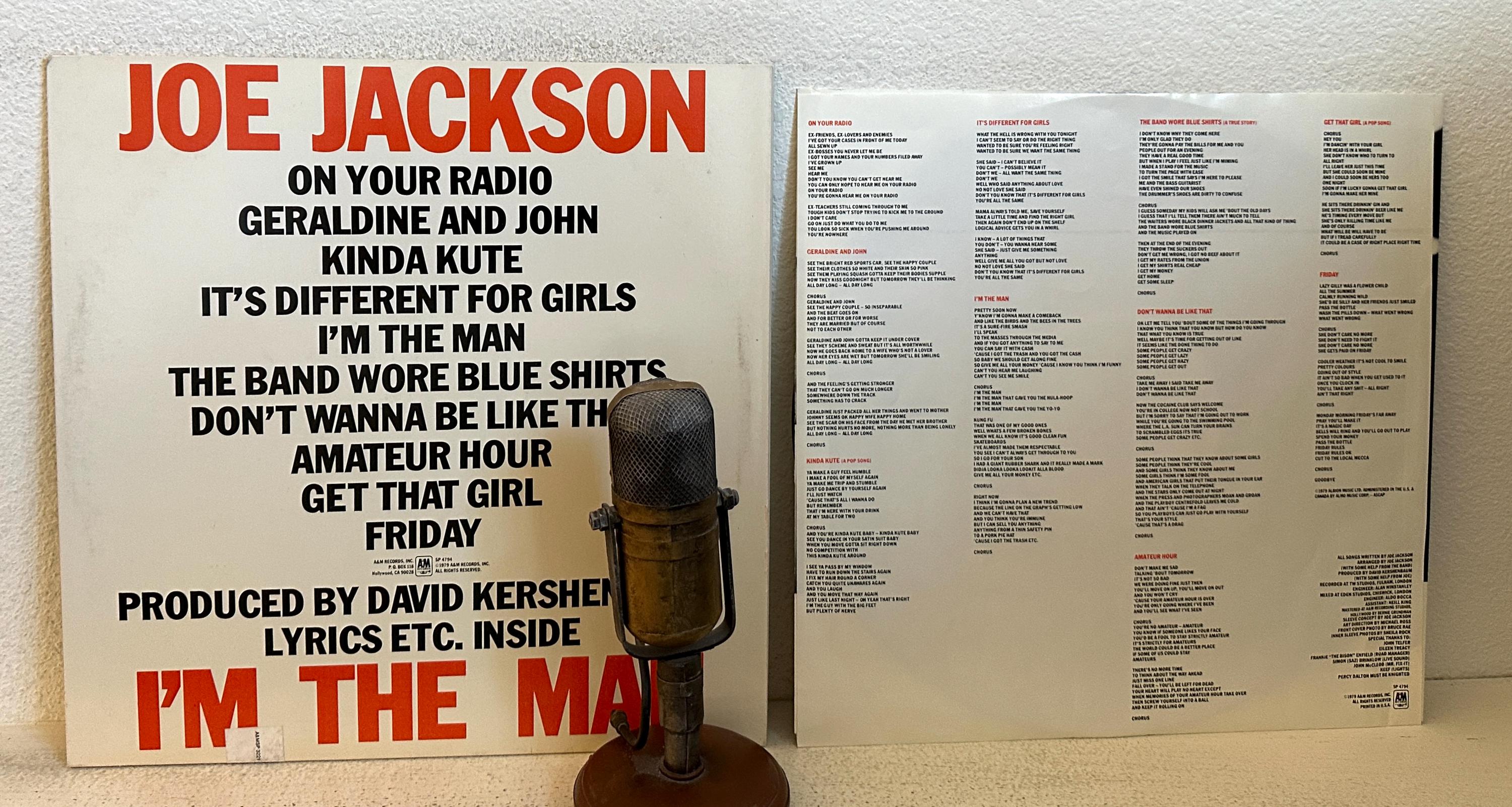 B.I.G. JOE ONE RMX 7インチ　シングルレコード Joe Jackson 