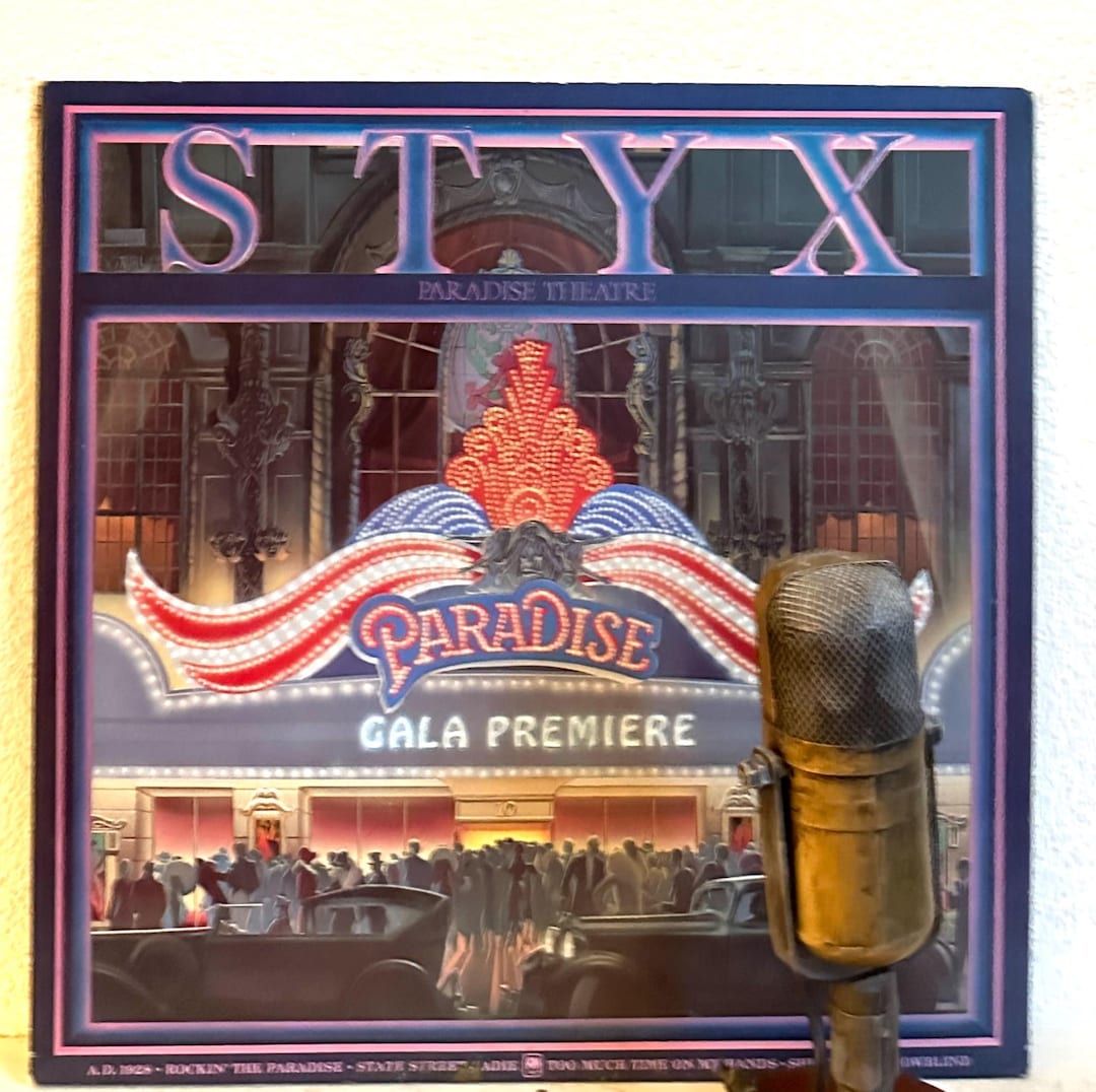 STYX PARADISE LPレコード GALA PREMIERE レトロ STYX PARADISE LPレコード GALA PREMIERE レトロ