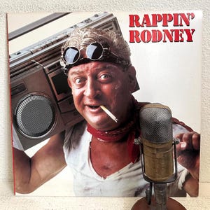 Rodney Dangerfield 12&quot; Inch Vinyl LP 3-Track Record 1980s Comedy Music Parody Silly Goofy &quot;Rappin&#39; Rodney&quot; (1983 Rca w/&quot;Rodney Rappin&#39;&quot;)