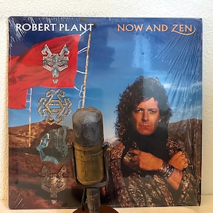 Robert Plant (Led Zeppelin) RARE RECORD CLUB Vinyl &quot;Now And Zen&quot; Record Album (1988 Atlantic w/&quot;Heaven Knows&quot; Jimmy Page guests Vintage)