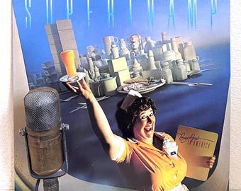 Classic Rock 1970's Music Supertramp "Breakfast In America" Vinyl Record Vintage 70's Pop Rock Hits (1979 A&M Reissue w/"The Logical Song")