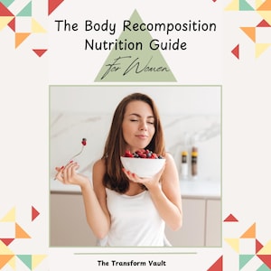 Essential Body Recomposition Nutrition Guide – Digital Meal Plan, Muscle Gain & Fat Loss Diet PDF