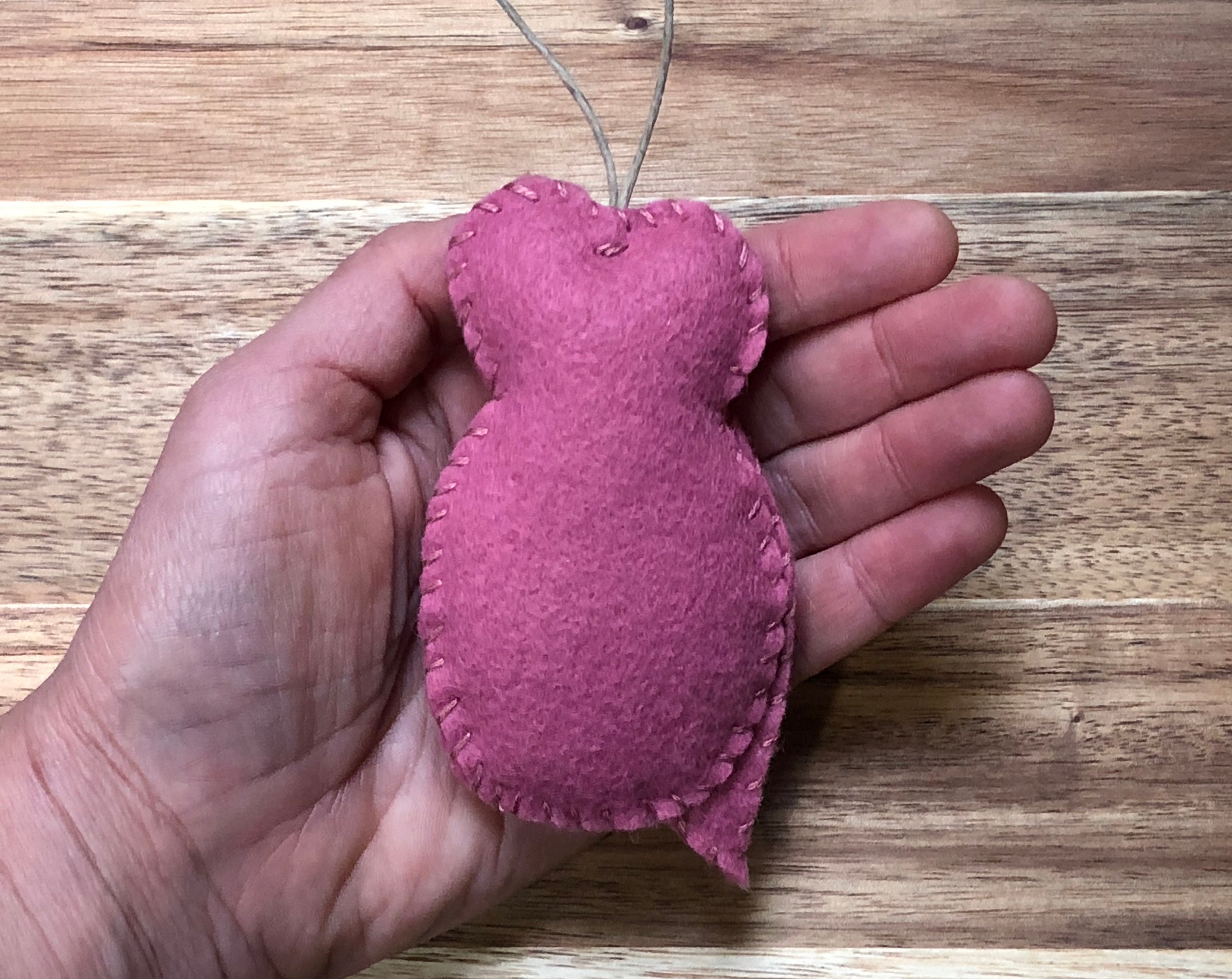 Owl Ornament Felt Owl Ornament Woodland Ornament First | Etsy