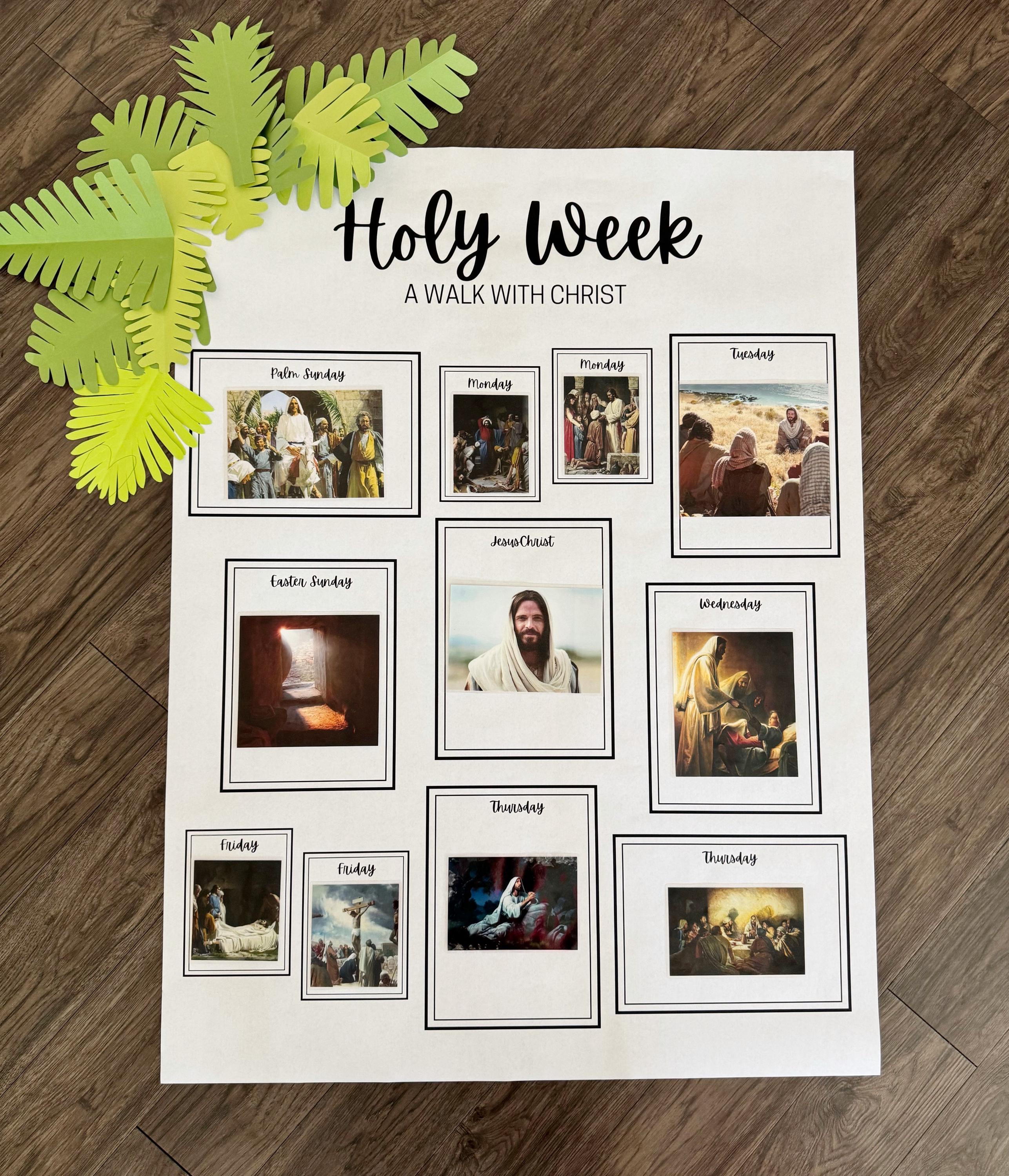 Holy Week Easter Devotional – LDS Family Activity Packet (digital ...