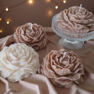 Bougie Pivoine Parfumée romantique