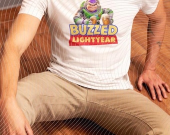 Buzzed Lightyear Funny Disney Drinking Shirt Design - Adult Humor Space Ranger Print - DTF Transfer