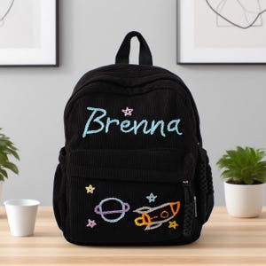 Personalized Preschool Backpack: Custom Name Toddler Bag for Boys and Girls - Cute School Gift Idea for Kids