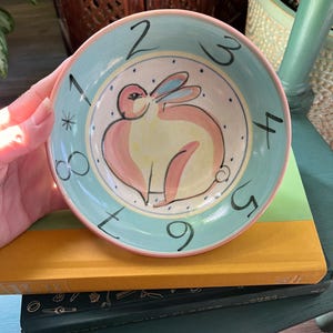 Whimsical Bunny Bowl
