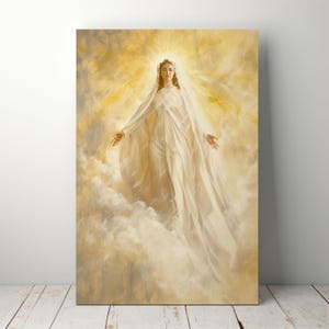 Assumption of the Virgin Mary – Glorious Christian Wall Art | Catholic Digital Heaven Print