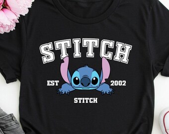 Niedliches Stitch Est 2002 T-Shirt, Disney Lilo & Stitch Tshirt