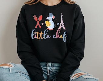 Moletom Ratatouille: Pequeno Chef Remy Mouse, Moletom com Capuz Foodie do Epcot