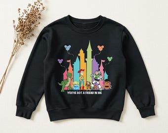 Sie haben einen Freund in mir Sweatshirt, Disney Toy Story Pullover, Woody und Buzz Lightjahre Sweatshirt, Toy Story Hoodie, Disneyland Shirt, Freund