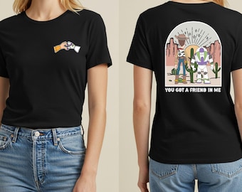 Disney Toy Story Shirt, Woody and Buzz, Friend In Me Tee
