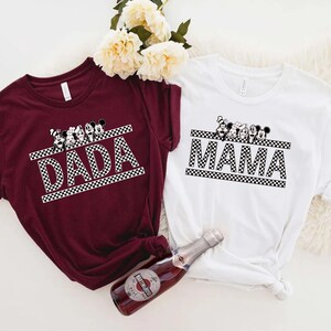 Disney Mama Shirt, Disney Family Shirt, Matching Disney Shirts, Disney Dada Shirt, Disney Family Vacation Tee, Minnie Mama Mickey Dada Shirt