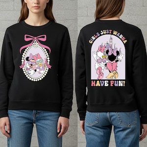 Moletom Disney Minnie e Daisy Besties, Moletom Minnie e Daisy Best Friends, Moletom Magic Mirror, Moletom Disney Besties, Moletom Disney Trip