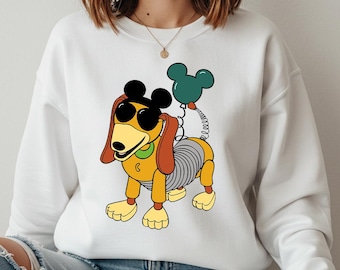 Disney Slinky Dog Sweatshirt, Toy Story Hoodie, Family Vacation Sweat