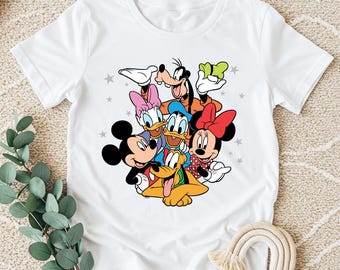 Camiseta Disney Mickey e Amigos, Camiseta Reino Mágico
