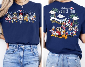 Disney Cruise Line Shirt, Mickey and Friends Tee