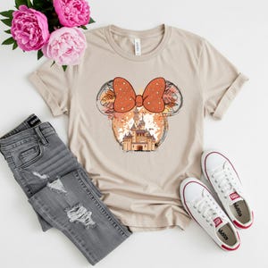 Minnie Castle T-Shirt, Disney Trip Shirt, Minnie Mouse Shirt, Disney Girls Trip Shirts, Disney Matching Family Shirts, Disney Castle T-Shirt